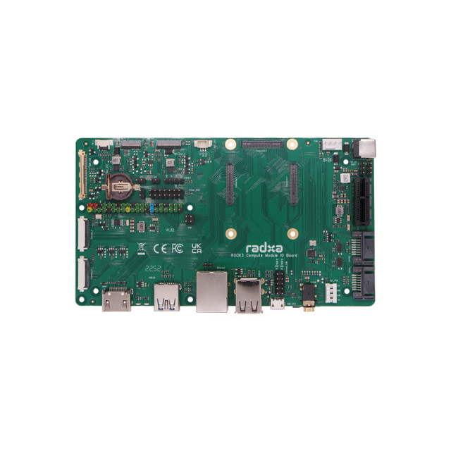 RADXA CM3 IO Board Computer on Module-Application Board for Quick Functional Verification with 3 X 100 Pin