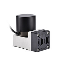 Moteur sans balais 12V DC, débit élevé 15L/min, mini pompe à vide PPS, pompe à diaphragme EPDM importée, OEM, échantillonnage micro-air
