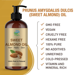 <span class=keywords><strong>Aceite</strong></span> <span class=keywords><strong>de</strong></span> <span class=keywords><strong>Almendras</strong></span> <span class=keywords><strong>Dulces</strong></span> 100% Puro, Orgánico y <span class=keywords><strong>Prensado</strong></span> <span class=keywords><strong>en</strong></span> Frío al por Mayor para Masajes Corporales y Cosméticos - Product Image 5