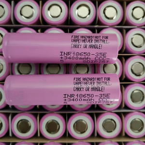 Batería de Iones de Litio Sam Sung 100% Original INR18650 35E 3.6V 3500mAh, Descarga de 10A de <span class=keywords><strong>SAMSUNG</strong></span> 18650 35E - Product Image 1