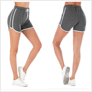 Abbigliamento da ginnastica da donna <span class=keywords><strong>pantaloni</strong></span> da ragazza in cotone 100% comodi pantaloncini da donna - Product Image 1