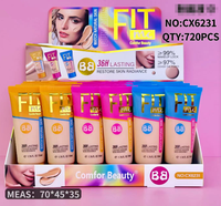 Fond de teint liquide doux pour la peau aux prix les plus bas pour les produits de beauté, utilisable avec un fond de teint imprimé à marque privée