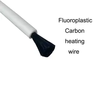 Câble chauffant infrarouge Fil chauffant en fibre de carbone 6K Câble de sol chaud électrique
