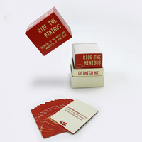 Cartes à Jouer et Jeux de Société Personnalisés avec Impression de Logo, en Papier de Luxe pour Fêtes et Couples Adultes