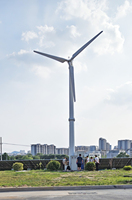 Éolienne horizontale de 30 kW pour la production d'énergie sur site industriel
