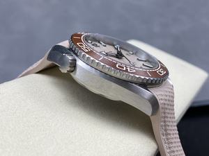 Montre mécanique de luxe de qualité supérieure, étanche, 43,5 mm, lunette en céramique rose, 600 m, mouvement intégré VS Factory 8900 - Product Image 5