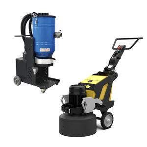 Aspirateur industriel sans poussière pour meuleuse à sols en époxy, outil essentiel pour la restauration et l'entretien des sols en béton - Product Image 5