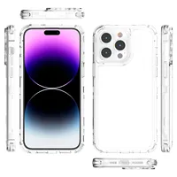 Coque de téléphone transparente anti-chute 3 en 1 pour iPhone 15 14 13 12 11 Pro Max Plus xs max xr, coque arrière de protection antichoc