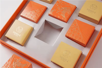 Boîtes cadeaux alimentaires personnalisées avec logo sur mesure pour gâteaux de lune, chocolats, chips, sushis, avec fermeture magnétique