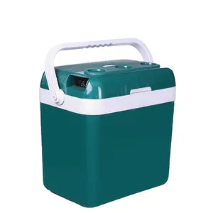 24L With Digital Display And Handle Fridge Coolers Portable Fridge With 12v Dc Cooler Box