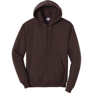 INK STITCH Sudadera con capucha de chocolate Talla XL Core Fleece Pullover con cremallera Función antiarrugas Serigrafía - Product Image 2
