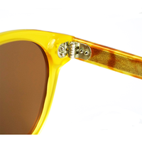 Lunettes de soleil ovales en acétate Mazzucchelli, lunettes de soleil polarisées de luxe, lunettes de soleil anti-UV, lunettes de soleil élégantes, lunettes de soleil de créateur