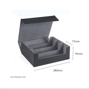 Boîte de rangement pour cartes à collectionner, Boîte de rangement Pok-<span class=keywords><strong>emon</strong></span>, Boîte de rangement élégante en cuir de luxe personnalisée pour cartes à collectionner, Rangement domestique - Product Image 3