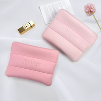 Pochette à bulles gonflée en néoprène personnalisée d'usine OEM Sac de rangement pour soins de la peau de beauté Toilette de plongée Trousse de maquillage cosmétique