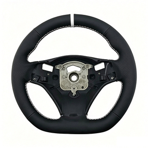 Volant en cuir de haute qualité pour BMW E90, nouveaux arrivages en gros, meilleur volant de voiture - Product Image 3