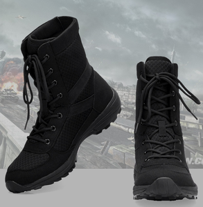 DFF0112 Chaussures respirantes en cuir de vachette suédé noir personnalisées - Product Image 6