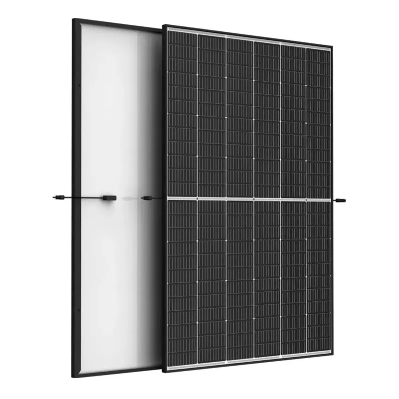 Painel solar de silicone monocristalino Topcon tipo módulo fotovoltaico com tampa frontal de vidro 500W Top 10 potência OEM