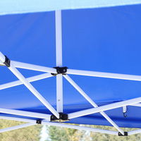 Carpa Toldo Gazebo Grande de 6x3 para Exterior con Estructura de Metal y Paredes Laterales de Tela para Playa, Distancia entre Bahías de 5m, Marquesina para Eventos Publicitarios en Venta