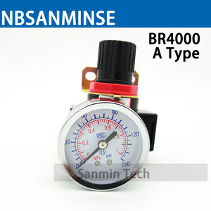 Régulateur d'air NBSANMINSE BR2000, vanne de réduction de pression, contrôle pneumatique haute pression - Product Image 2