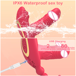 Vibrateur clitoridien portable APP, vibrateur papillon avec 9 modes de vibration, jouet sexuel féminin pour adultes, plaisir pour femmes et couples - Product Image 3