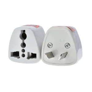 AU Australia plug adapter China Type I 2 pins 10A insert conversion plug universal plug adapter China New Zealand to UK charge