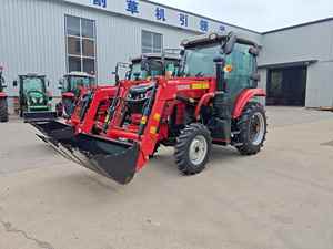 Tractor Agrícola Compacto 4x4 de 40HP 50HP 60HP 70HP con Cabina Climatizada y Calefacción, Cargador Frontal y Transmisión de 8F+8R - Product Image 5