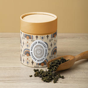 Cajas <span class=keywords><strong>de</strong></span> Regalo Cilíndricas Personalizadas para Té, Velas y Alimentos, Tubos <span class=keywords><strong>de</strong></span> Cartón <span class=keywords><strong>de</strong></span> Grado Alimenticio para Cosméticos - Product Image 1