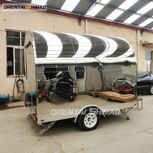 Best Selling Corn and Vegetable Fry Ice Cream <strong>Roll</strong> <strong>Cart</strong> <strong>Food</strong> Truck for Hotels Restaurants with Bearing and for Hotdog - Product Image 6