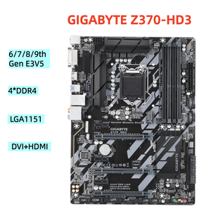 Carte mère de bureau originale pour <span class=keywords><strong>ASUS</strong></span>/GIGABYTE H310 B360 B365 Series LGA1151, Intel 6e/7e/8e/9e génération, double DDR4, M.2, SATA, 64 Go de RAM - Product Image 4