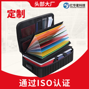 Sac de rangement ignifuge Jundun, étui à documents imperméable de 14,17 pouces pour les voyages d'affaires - Product Image 5