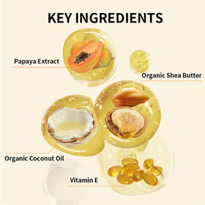 Crème hydratante nourrissante naturelle à la papaye, blanchissante pour le corps, marque privée d'usine - Product Image 6