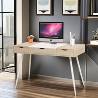 Desain Modern meja furnitur kantor di MDF harga grosir untuk penggunaan rumah sekolah dan lorong