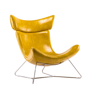 Silla de salón de estilo nórdico, silla de cuero para ocio, silla de salón - Product Image 4