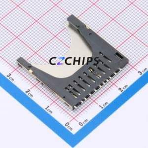 SD-006M SD Card / Memory Card Connector SMD Connector Self-Return Type Standard SD Card Card Holder With - Product Image 2