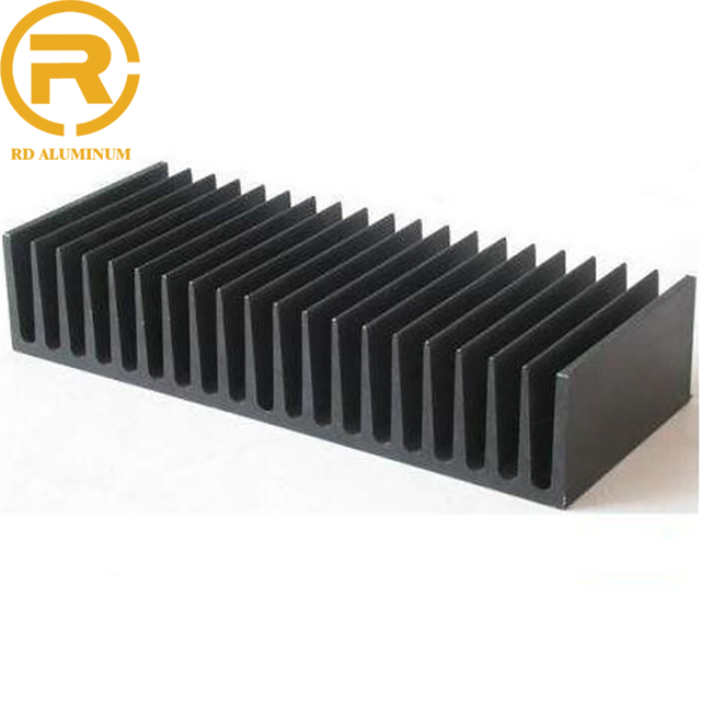 RD Alu Custom CNC Aluminum Cooling Heatsink for Power Electronics Heat Management