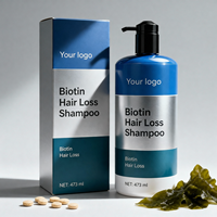 Sampo Biotin Penumbuh Rambut Profesional Premium Alami Lembut Efektif Maju Harian Kaya Murni Segar dari Pabrik