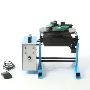 Table rotative de soudage automatique avec localisateur de tuyaux à bascule et fixation, table rotative de soudage à 90 degrés pour soudage automatique à 3 mâchoires - Product Image 3