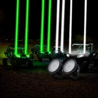 Projecteurs laser tout-terrain haute puissance, robustes, étanches IP67, 40W, 1280 lumens, faisceau super concentré, pour camion, SUV, UTV, véhicule tout-terrain