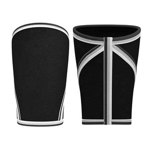 Unisex <b>Knee</b> Sleeves 5mm and 7mm Neoprene Support for Weightlifting Powerlifting & Squats Fitness <b>Knee</b> <b>Pad</b> - Product Image 2