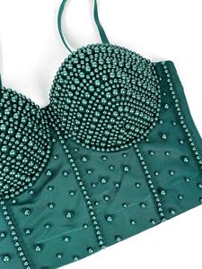 2025 donne nuovo modello di <span class=keywords><strong>perla</strong></span> che indossa il corpo che scolpisce il reggiseno di osso di pesce con il petto cuscinetto corsetto Topr Favor - Product Image 2