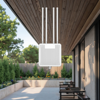 AX1800 Point d'accès WiFi IoT extérieur 1800 Mbps, étanche IP66, haute puissance, pour jardin/usine/camping
