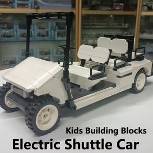 Vente en gros OEM 635 pièces Blocs de construction en plastique Créatif Voiture navette électrique Blocs de construction Ornements Jouets Modèles Sans batterie Enfants Adultes - Product Image 2