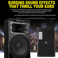 Système d'amplification de sonorisation de scène professionnelle SRX-712 350W 12 pouces, haut-parleur coaxial passif à deux voies
