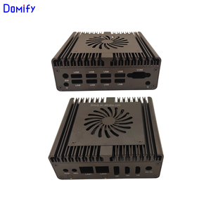 Nhà Máy ODM/OEM tùy chỉnh màu nhôm ép đùn công nghiệp <span class=keywords><strong>PC</strong></span> trường hợp không Quạt Mini <span class=keywords><strong>PC</strong></span> nhúng 120*120 mét Bo mạch chủ - Product Image 4