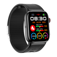 Großhandel S105 Smart Armband 1,952 Zoll AMOLED 410*502 Display 4PD PPG Sensor Fernbedienung APP Pflege Smart Armbanduhr
