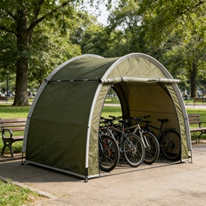 Tenda per Bicicletta di Alta Qualità Impermeabile con Spazio di Stoccaggio per Campeggio e Viaggi all'Aperto - Product Image 1