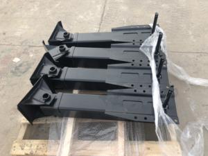 Ascenseur hydraulique à deux étages, capacité 40T, train d'atterrissage interne caché pour le soudage de semi-remorques, aluminium, plastique et acier. - Product Image 2