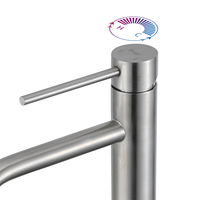 Robinet de lavabo en laiton monté sur pont FRAP Robinet d'eau chaude et froide fini pour lavage à la main