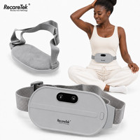 Máquina de Masaje Vibratorio para Aliviar el Dolor Menstrual, Producto de Masaje, Dispositivo de Calentamiento Recargable, Accesorio de Viaje, Gadget Inteligente, Artículo de Uso Diario