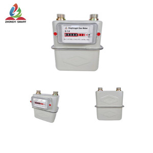 Medidor de Gas con Diafragma de Acero ZHONGYI G1.6/G2.5/G4, Alta Sensibilidad, Lectura Confiable 0.0166 M/h, Uso Industrial y Doméstico - Product Image 1